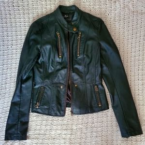 Lulu's Black Leather Jacket